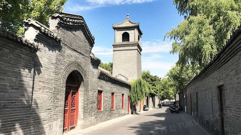 北京胡同建筑图片