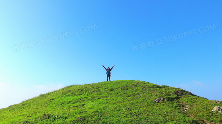 爬山登山健康运动图片