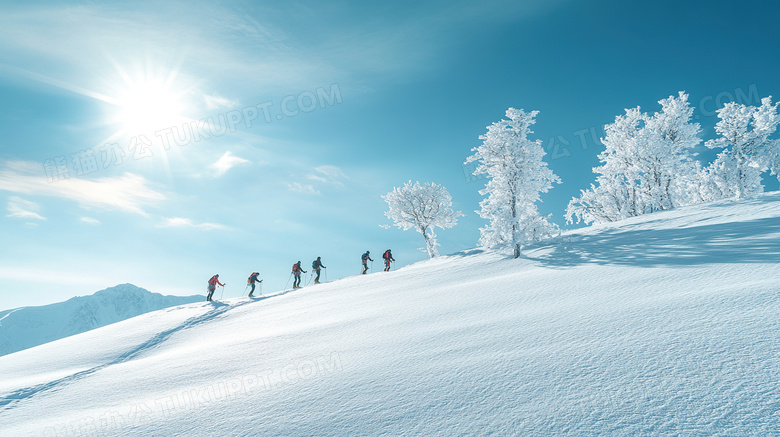 登山爬山户外生活图片