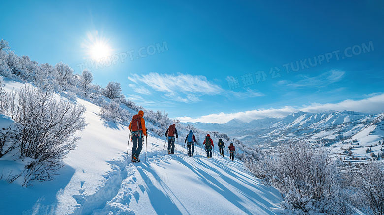 登山爬山户外生活图片