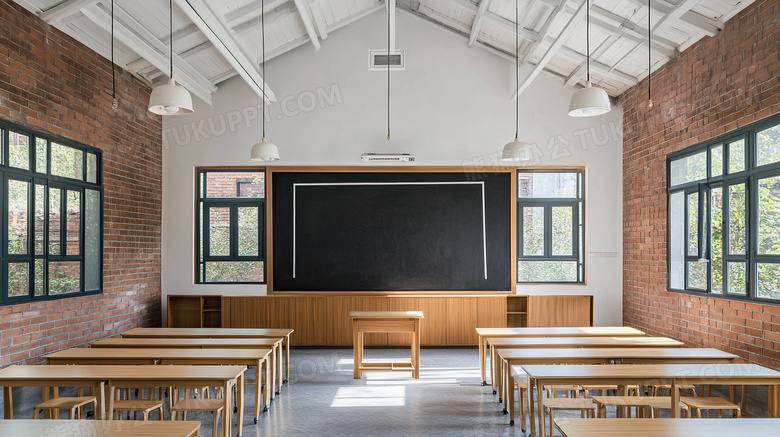 自习室黑板大学教室图片