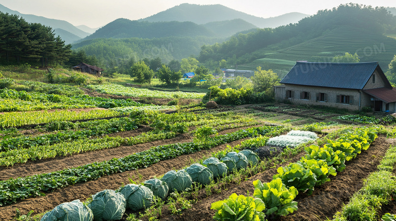 农作物种植菜地栽培图片