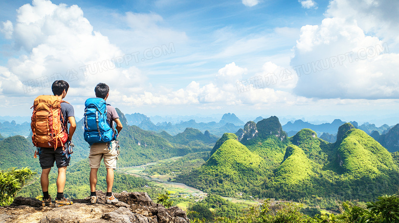 爬山登高登山攀登图片