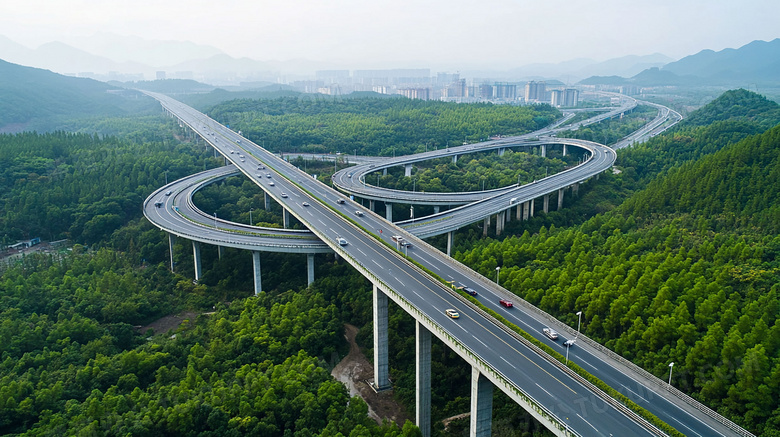 高速公路交通运输图片