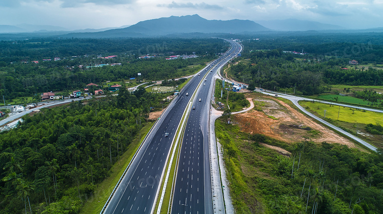 高速公路交通运输图片