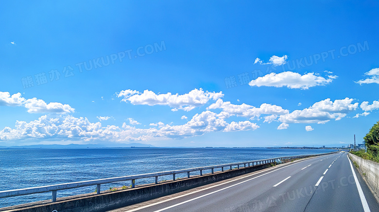 一条高速公路马路道路图片