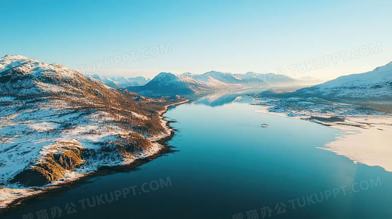 挪威峡湾风光图片