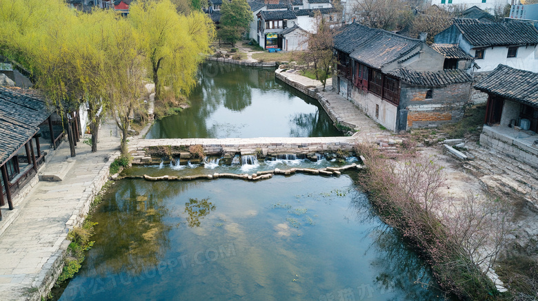 中式古镇中式小镇水乡古镇建筑图片