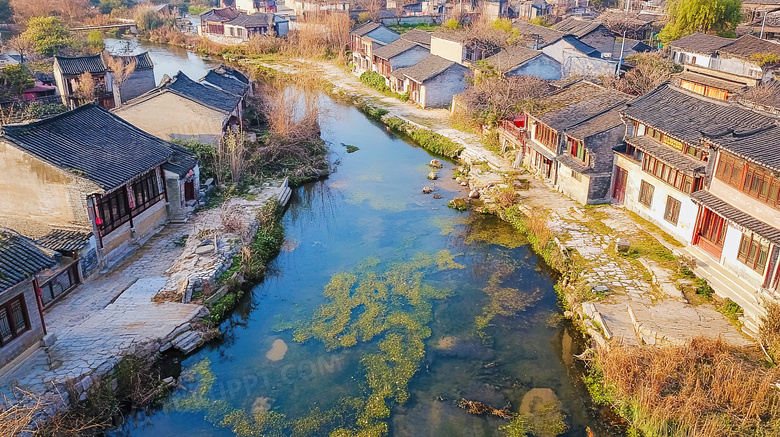 中式古镇中式小镇水乡古镇建筑图片