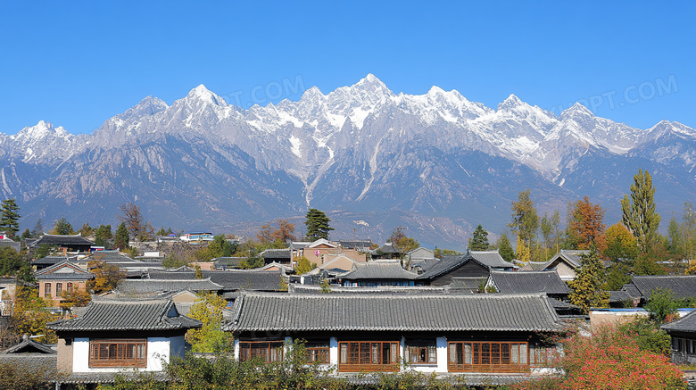 古镇特色建筑物图片