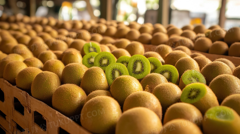 新鲜水果猕猴桃图片