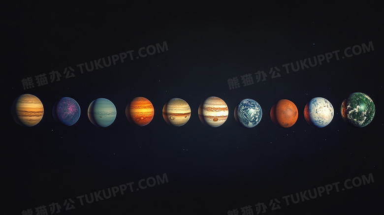 宇宙天体行星图片