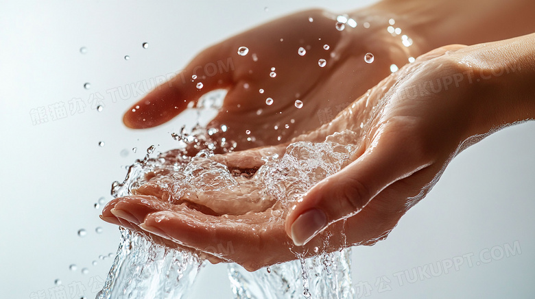 中国水日节约用水图片