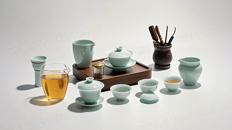 中国风茶具茶文化茶道茶叶图片