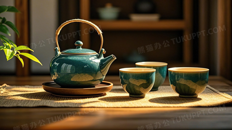 茶具中国风茶道茶叶茶文化图片