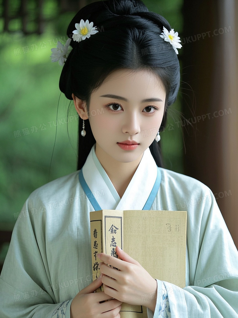 古装写真摄影图真实感