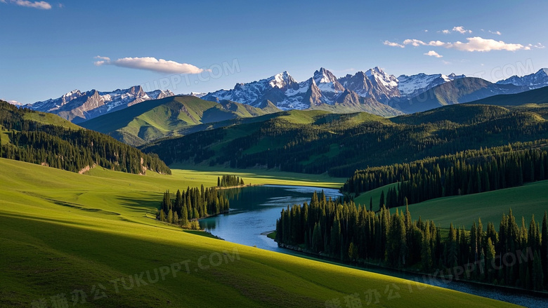 新疆风光美景2k超高清画质