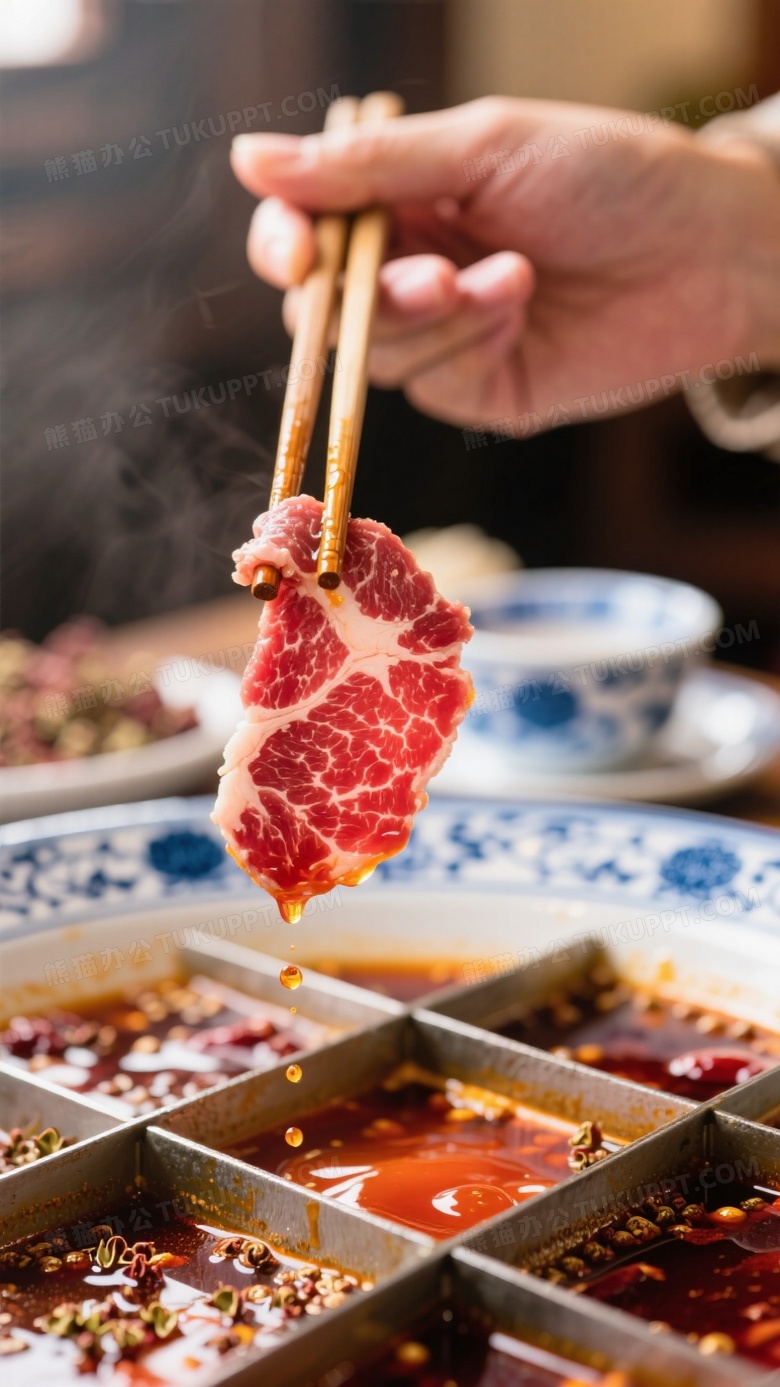 食客视角俯身拍摄九宫格特写