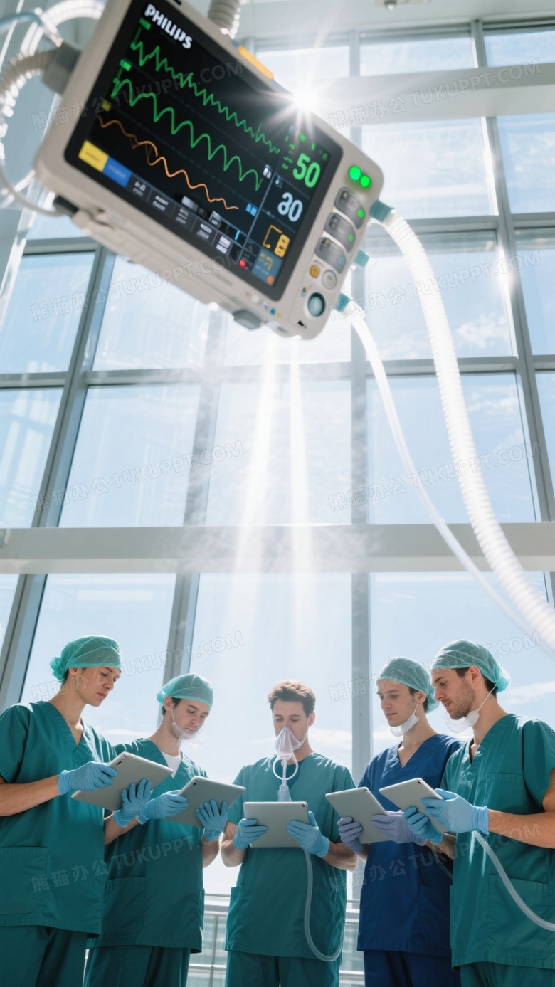 低角度仰拍医疗先锋团队