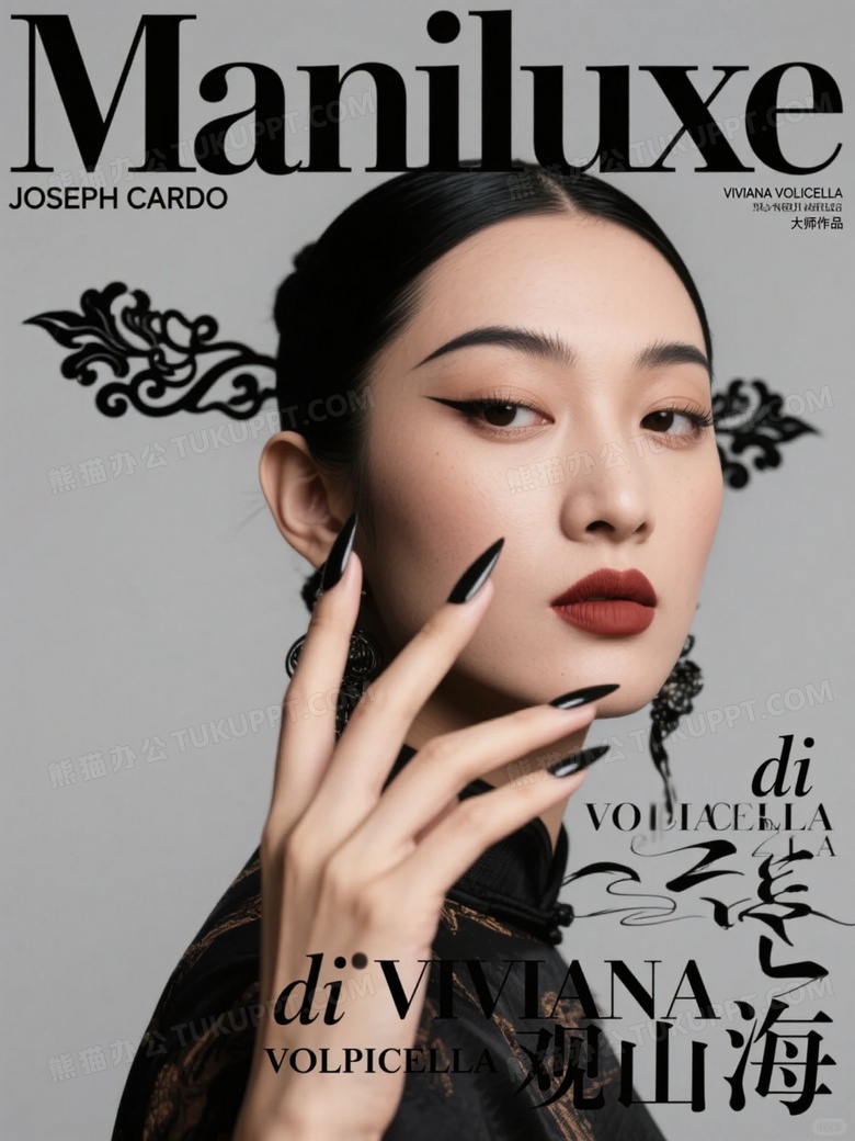 时尚杂志封面风格摄影