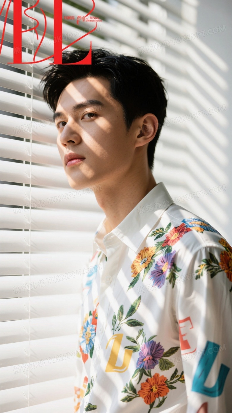 时尚杂志封面风格摄影