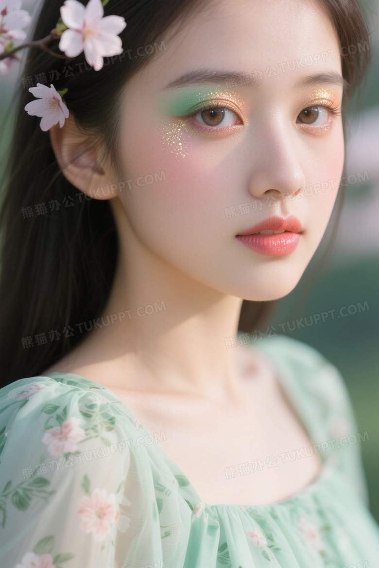 一位18岁绝色美女灵动少女感