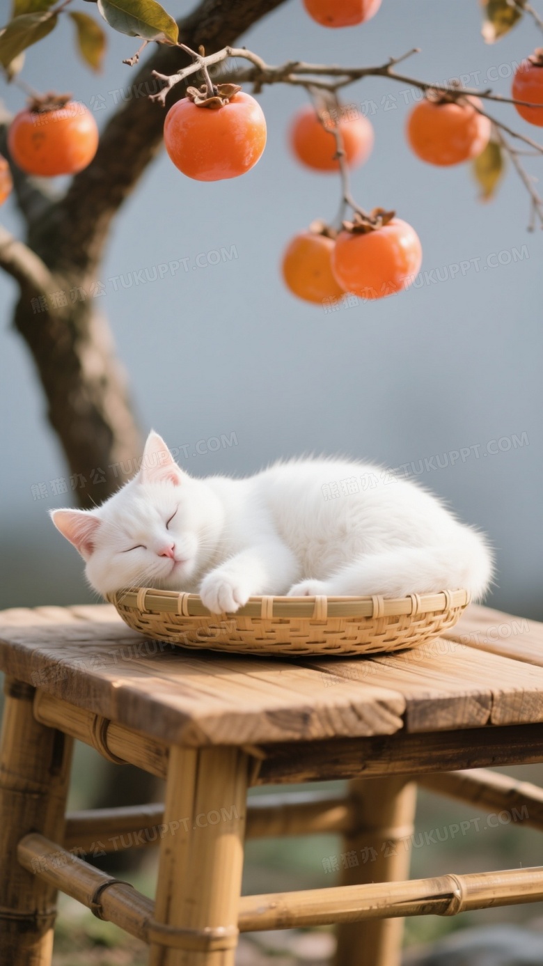 摄影感软萌的小白猫咪