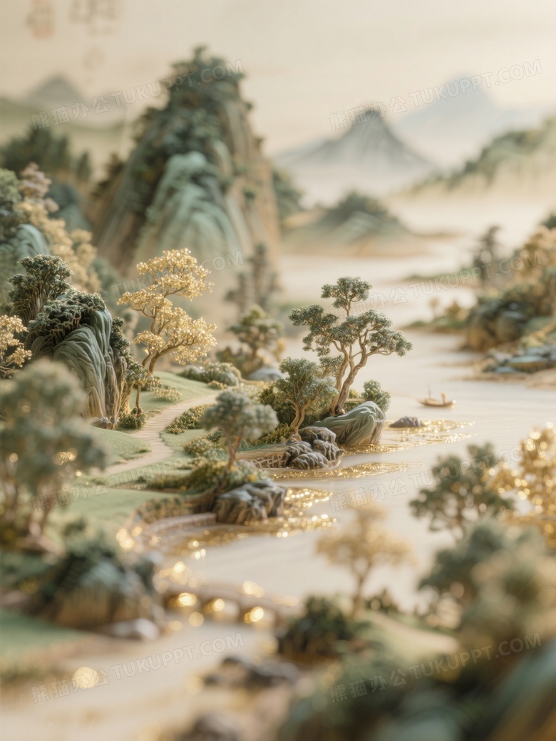 一幅8K超高分辨率的艺术杰作