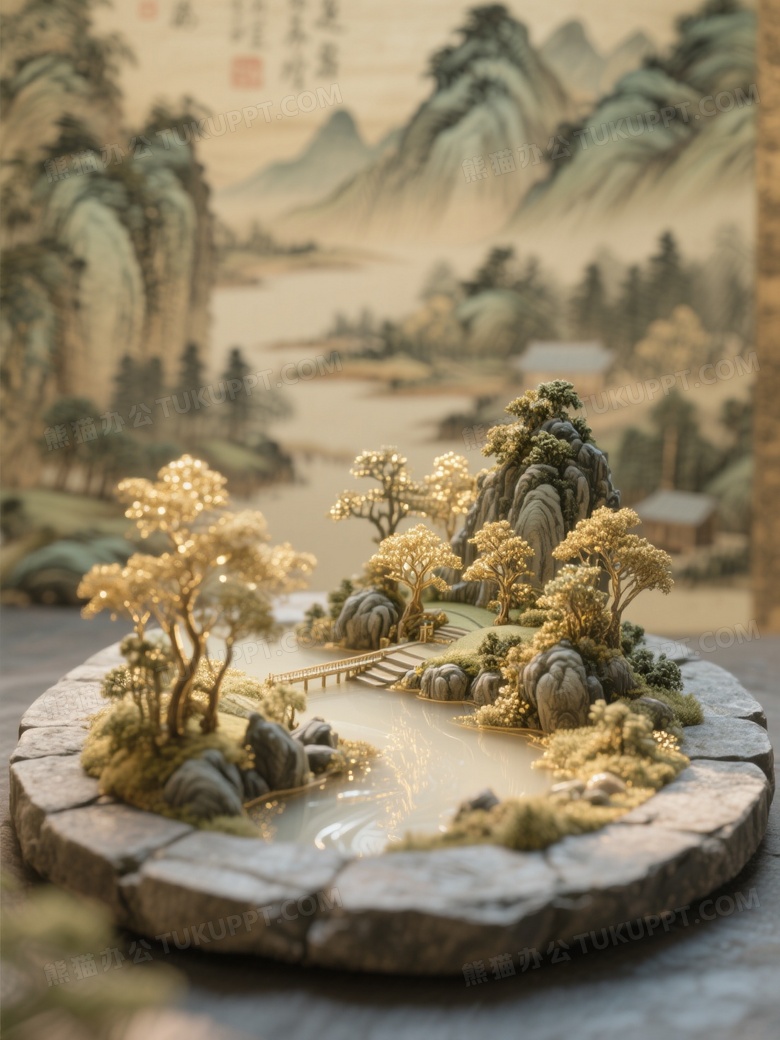 一幅8K超高分辨率的艺术杰作