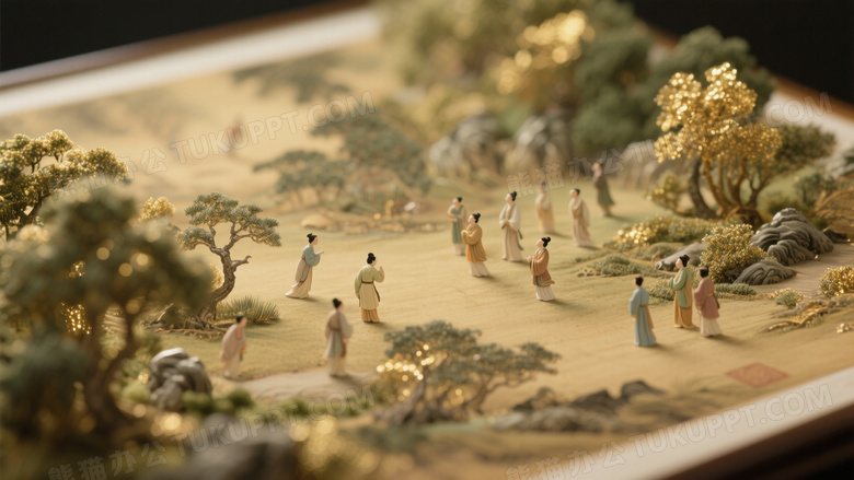 一幅8K超高分辨率的艺术杰作