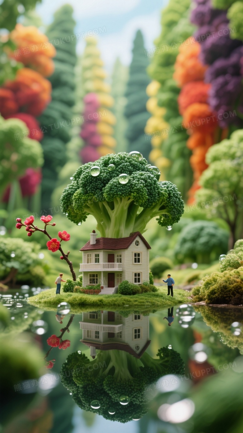 微缩景观微距摄影小人国