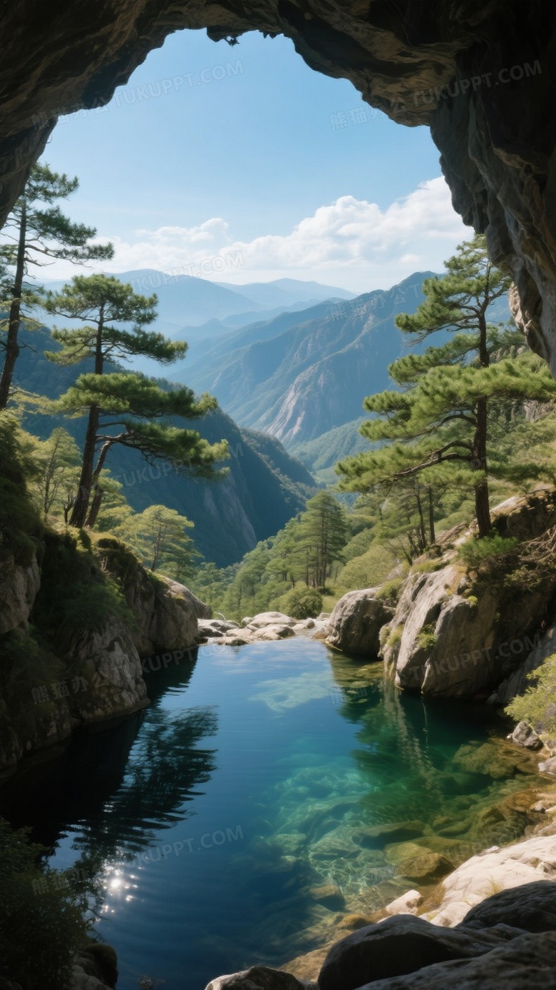 以自然风光摄影风格拍摄