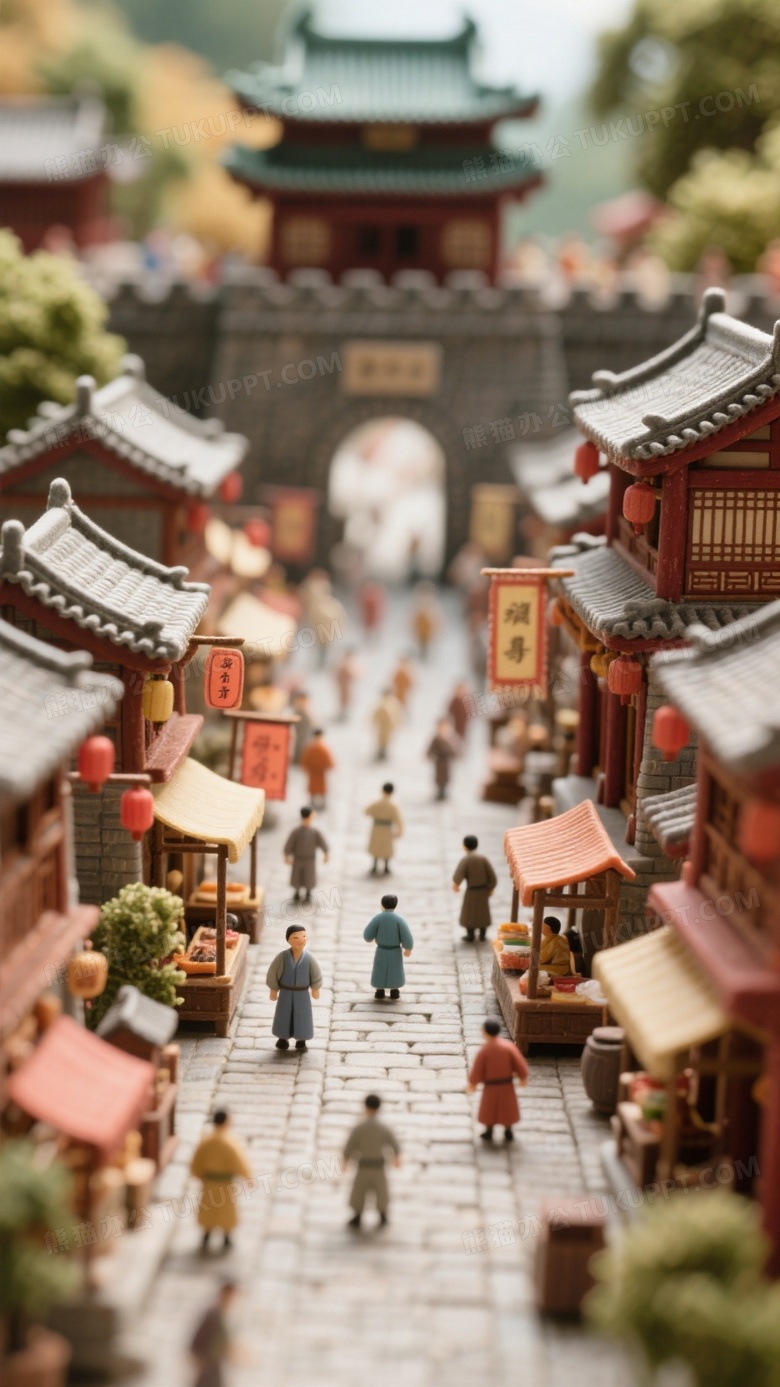 缩微景观微距镜头微观摄影