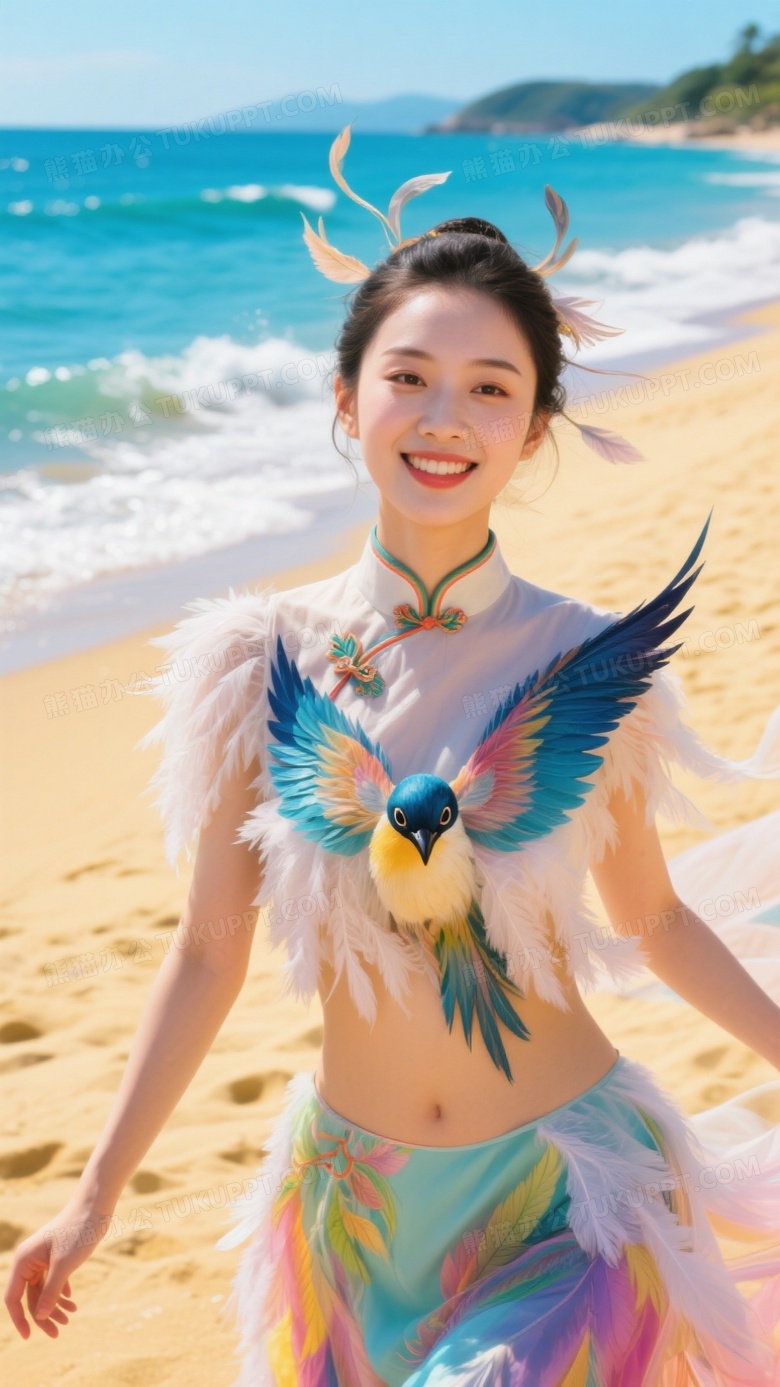 中式奇幻摄影欢快热烈的氛围