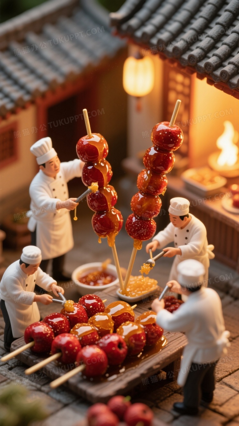 一个等距立体模型微缩照片