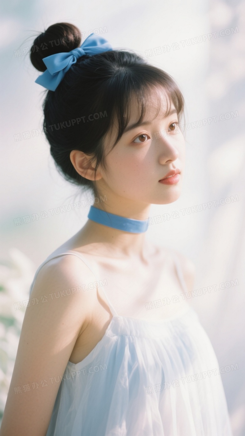 超真实柔光光影对比写真照片