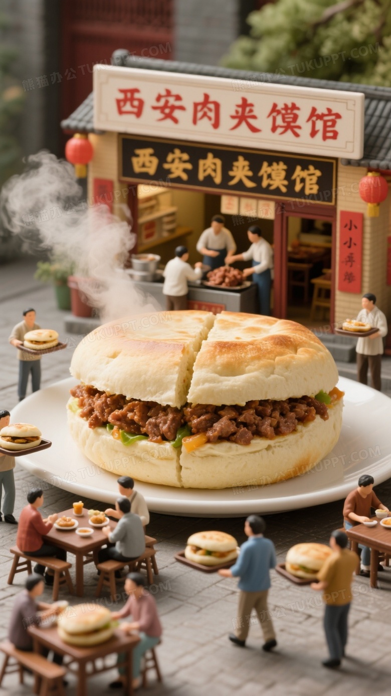 微距摄影微缩景观风格