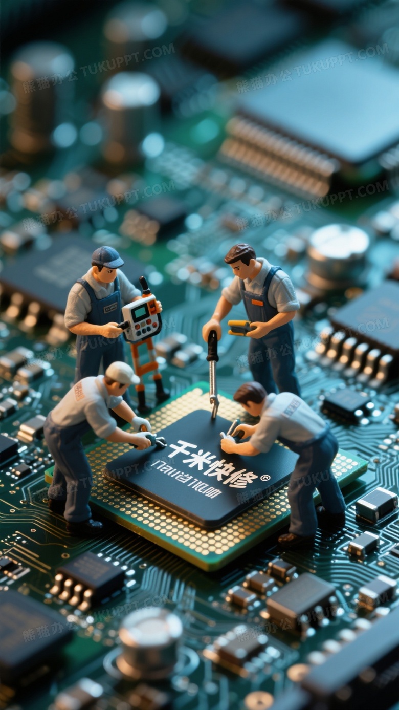 微缩世界微距摄影几个身穿