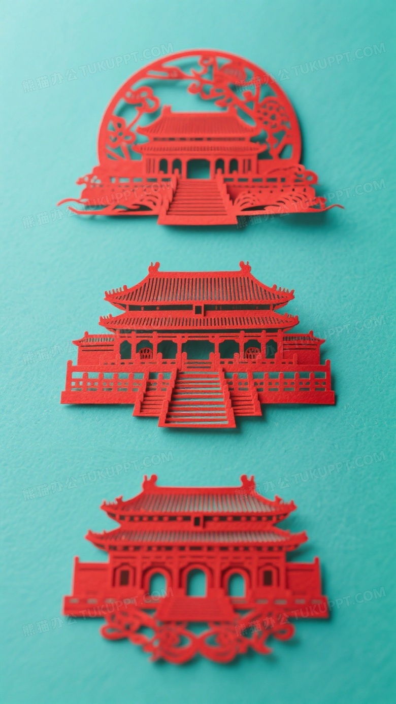 微缩摄影中国剪纸艺术风格