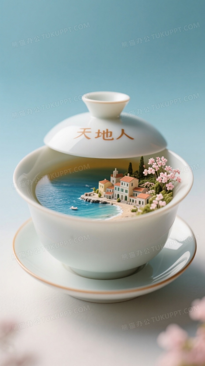 图片生成信息微缩景观