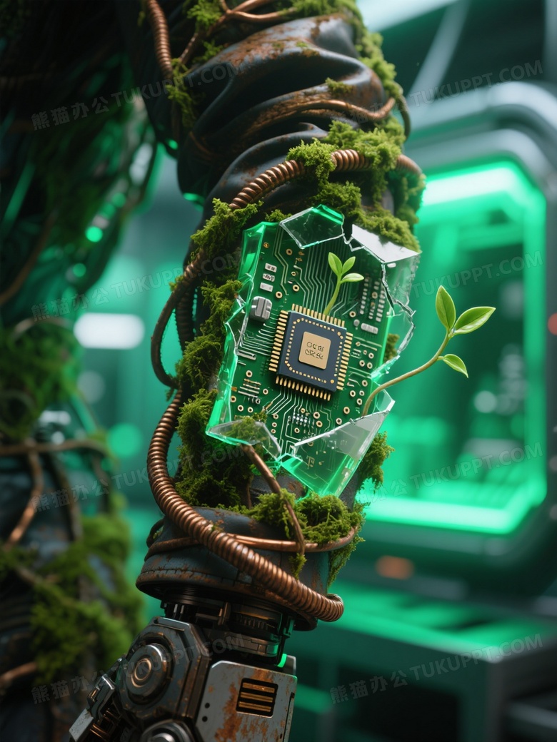 超现实微距摄影机械袖口