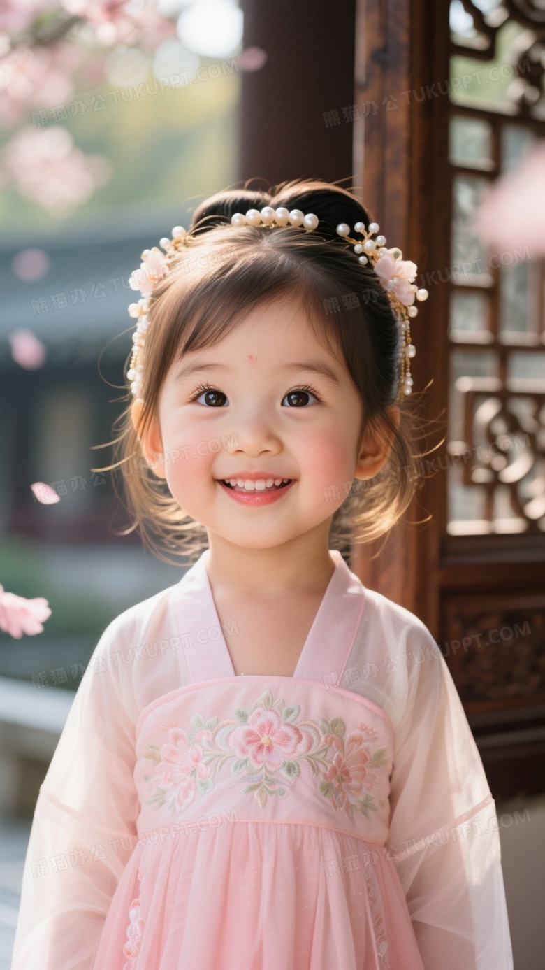 写真主题古风童趣汉服小佳人特写