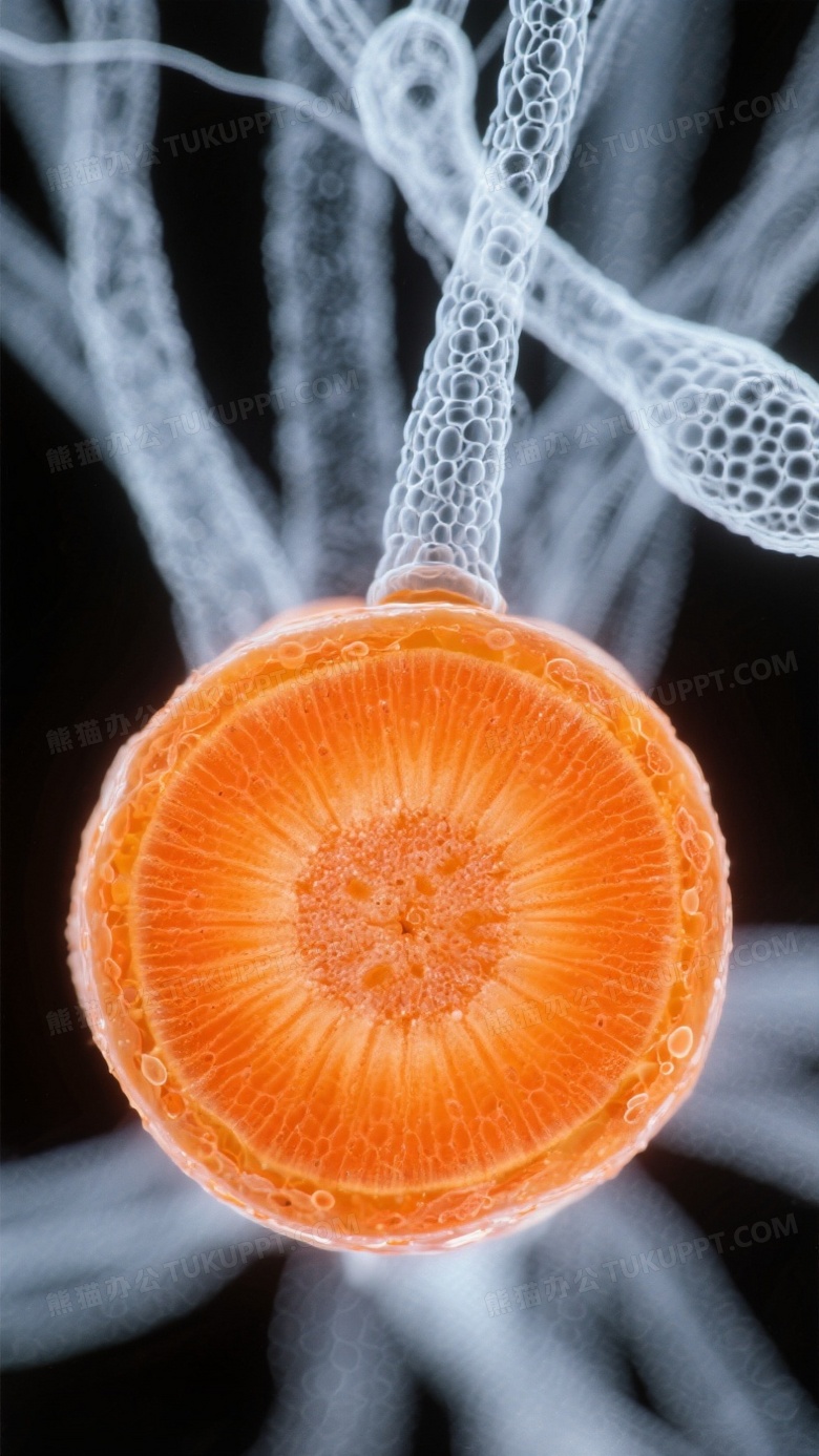 微距摄影显微镜下放大500倍