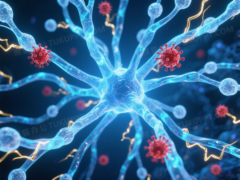 由密集神经元细胞组成的微观王国