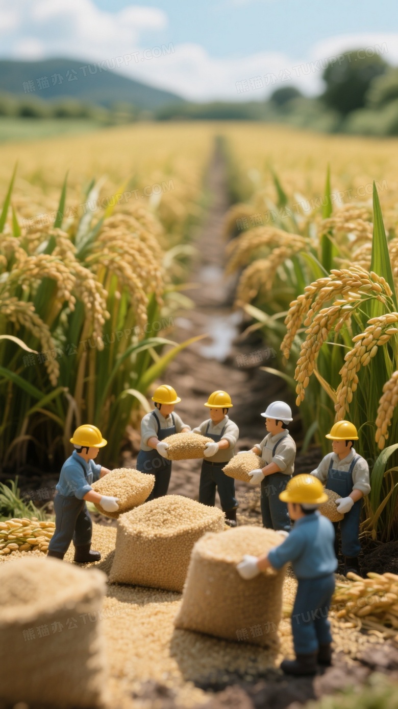 小人国巨型水稻种植基地