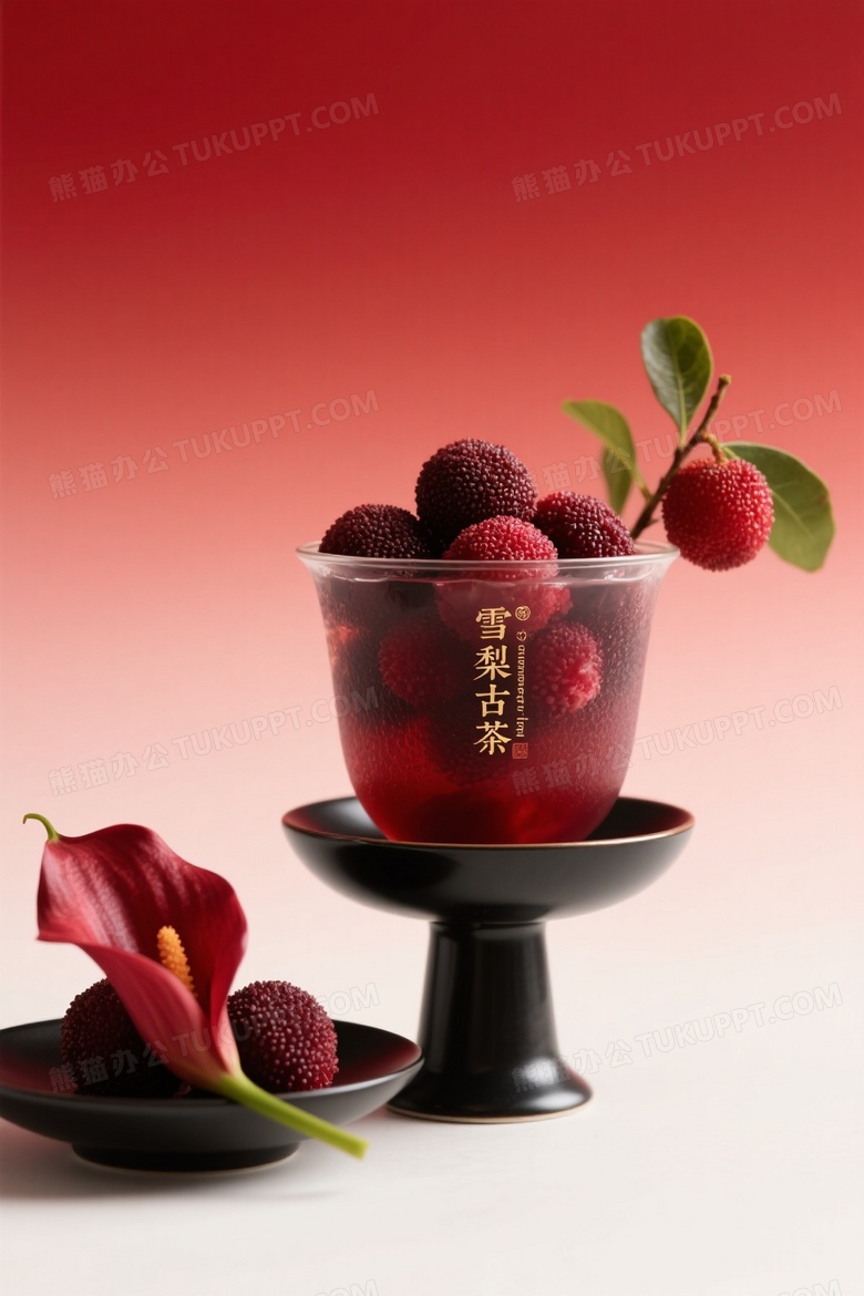 中式东方意境风茶饮摄影