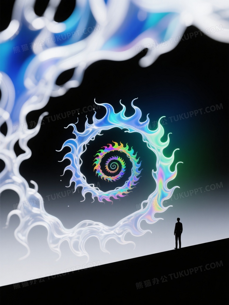 一幅计算机成像数字艺术作品