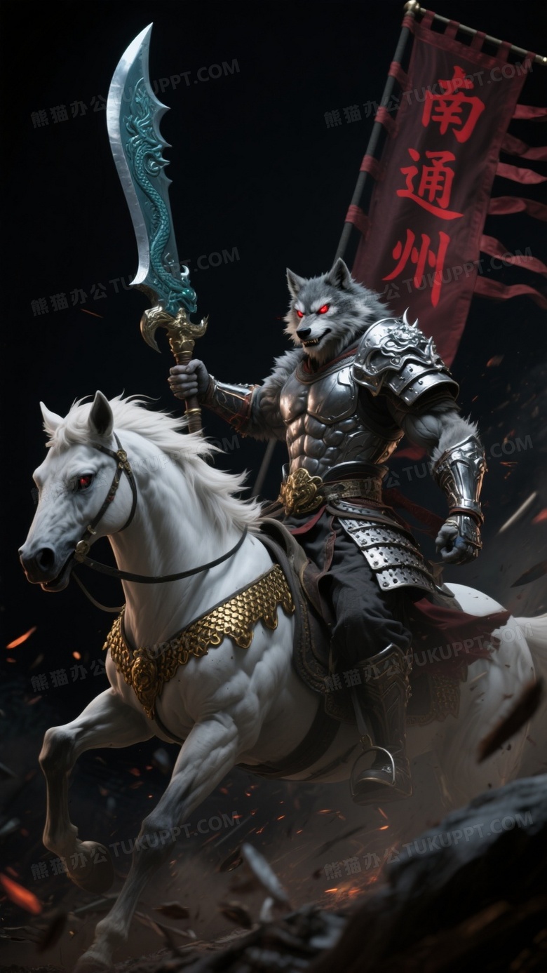 在暗黑背景下以对角线构图