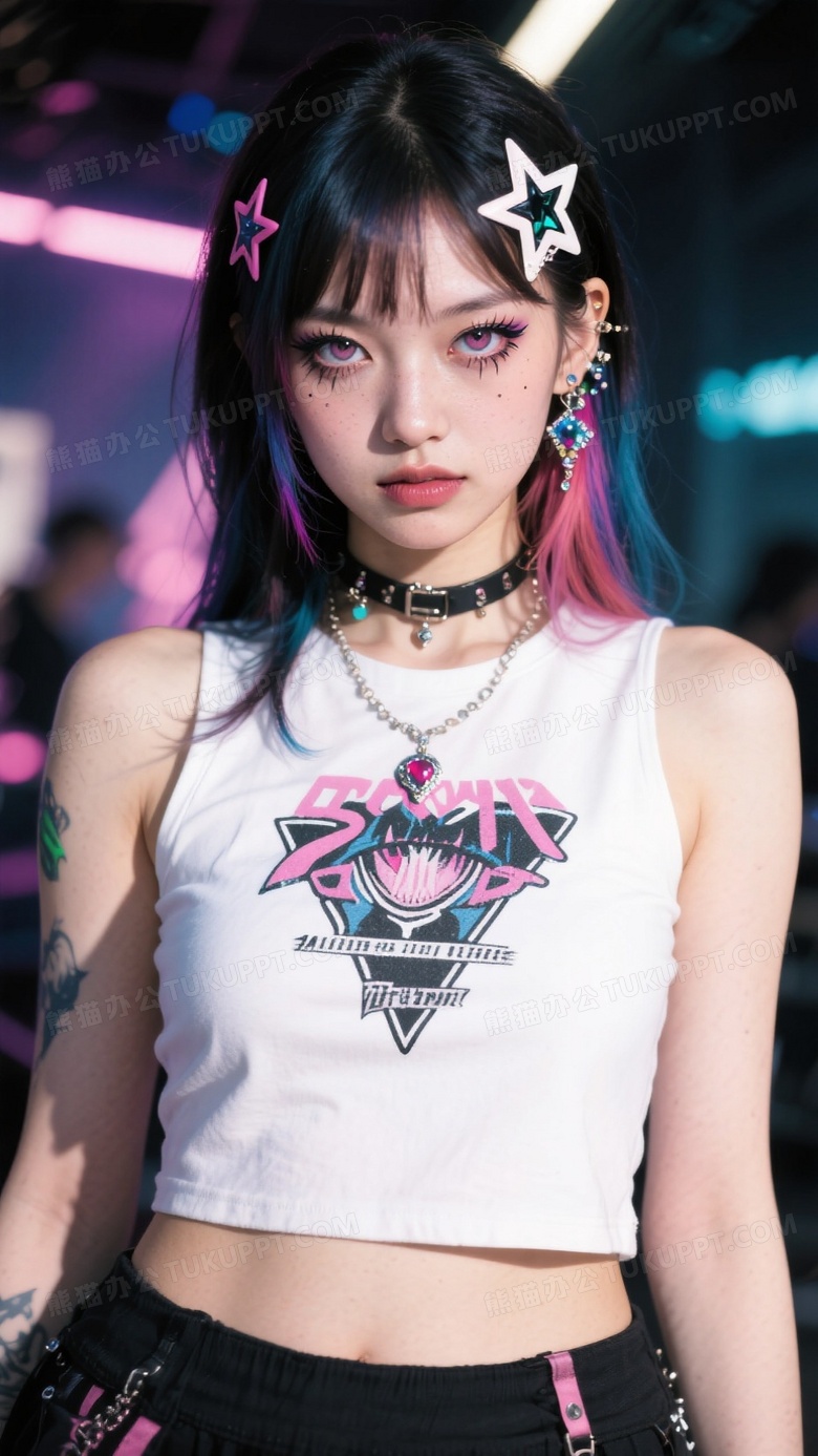 亚文化少女写真亚文化潮流