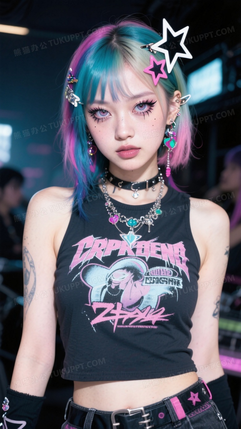 亚文化少女写真亚文化潮流